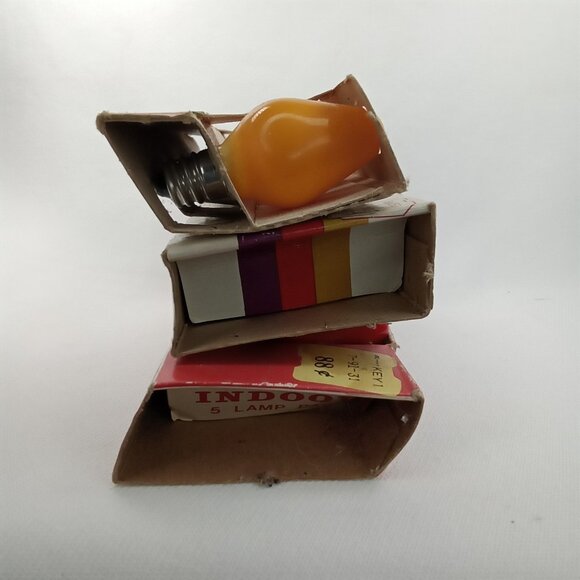 Vintage Christmas Bulbs In Original Box Set Of 3 GE Woolworths & Kmart 1970s - Picture 7 of 10